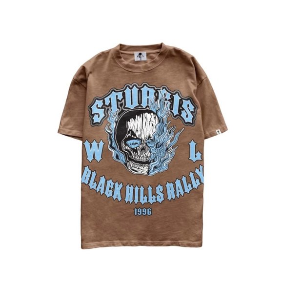 WARREN LOTAS STURGIS BLACK HILLS RALLY T-SHIRT SZ MEDIUM M